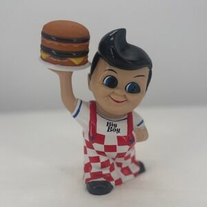 Bobs Big Boy Vinyl Coin Bank‎ 7.5 Inch Collectible Figure 2010 Advertising Icon